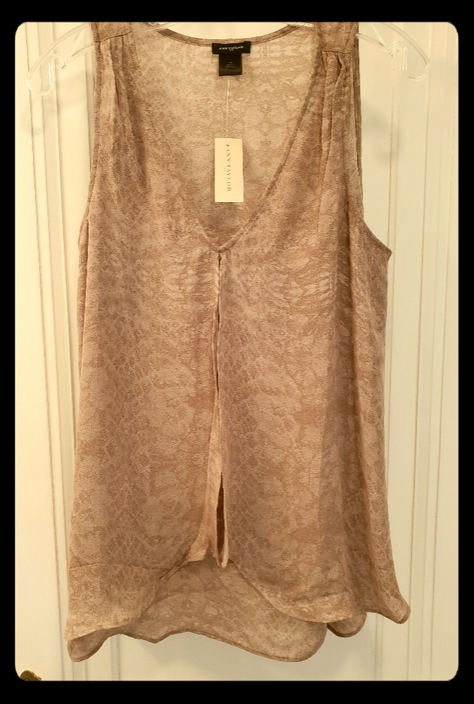 Ann Taylor Sleeveless Blouse